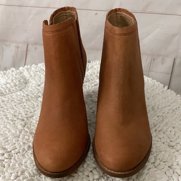 Splendid Slip-On Ankle Boots Sz 9.5 in Tawny Brown - Picture 2 of 8